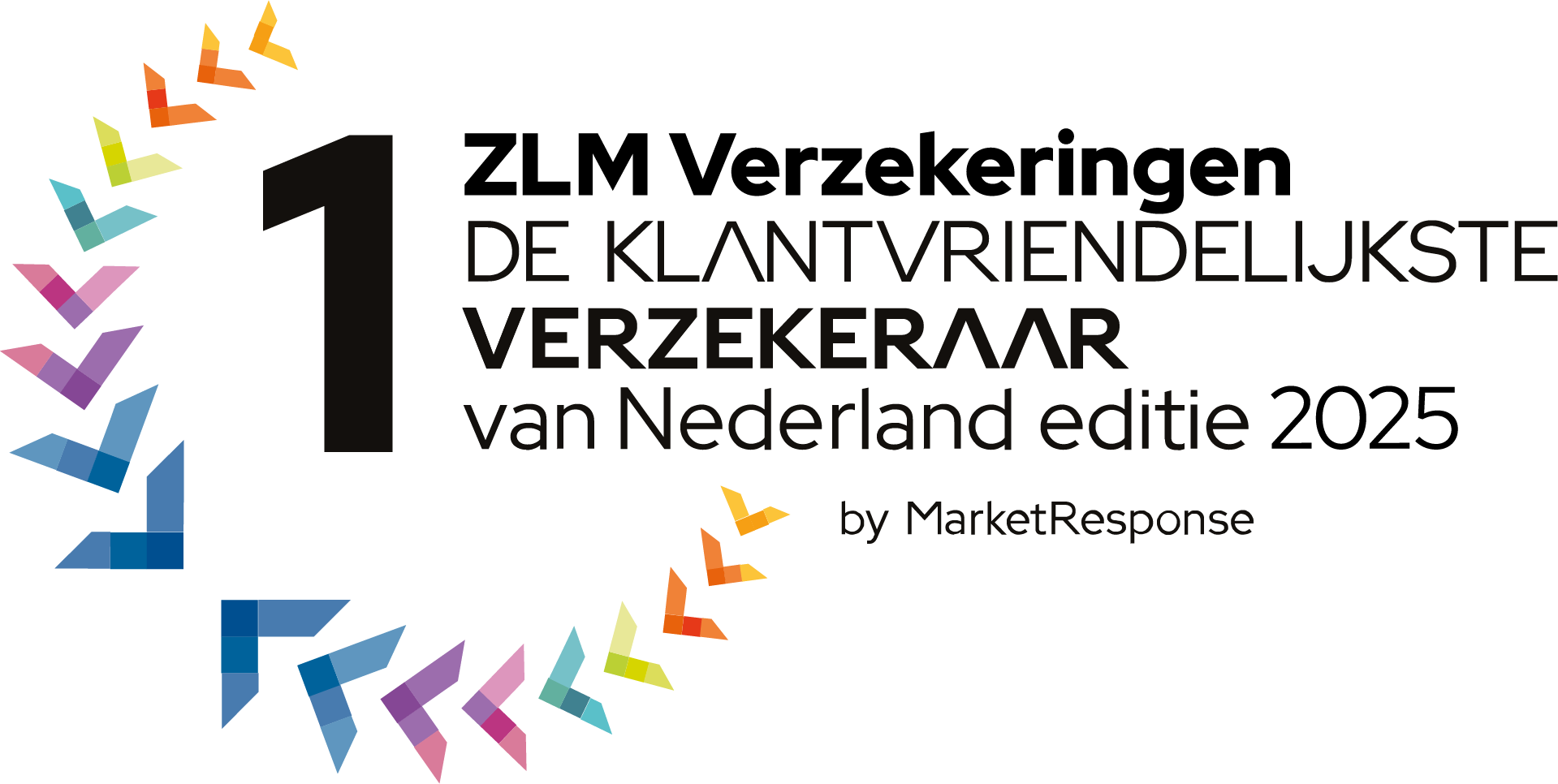 Logo Klantvriendelijkste verzekeraar van Nederland 2025