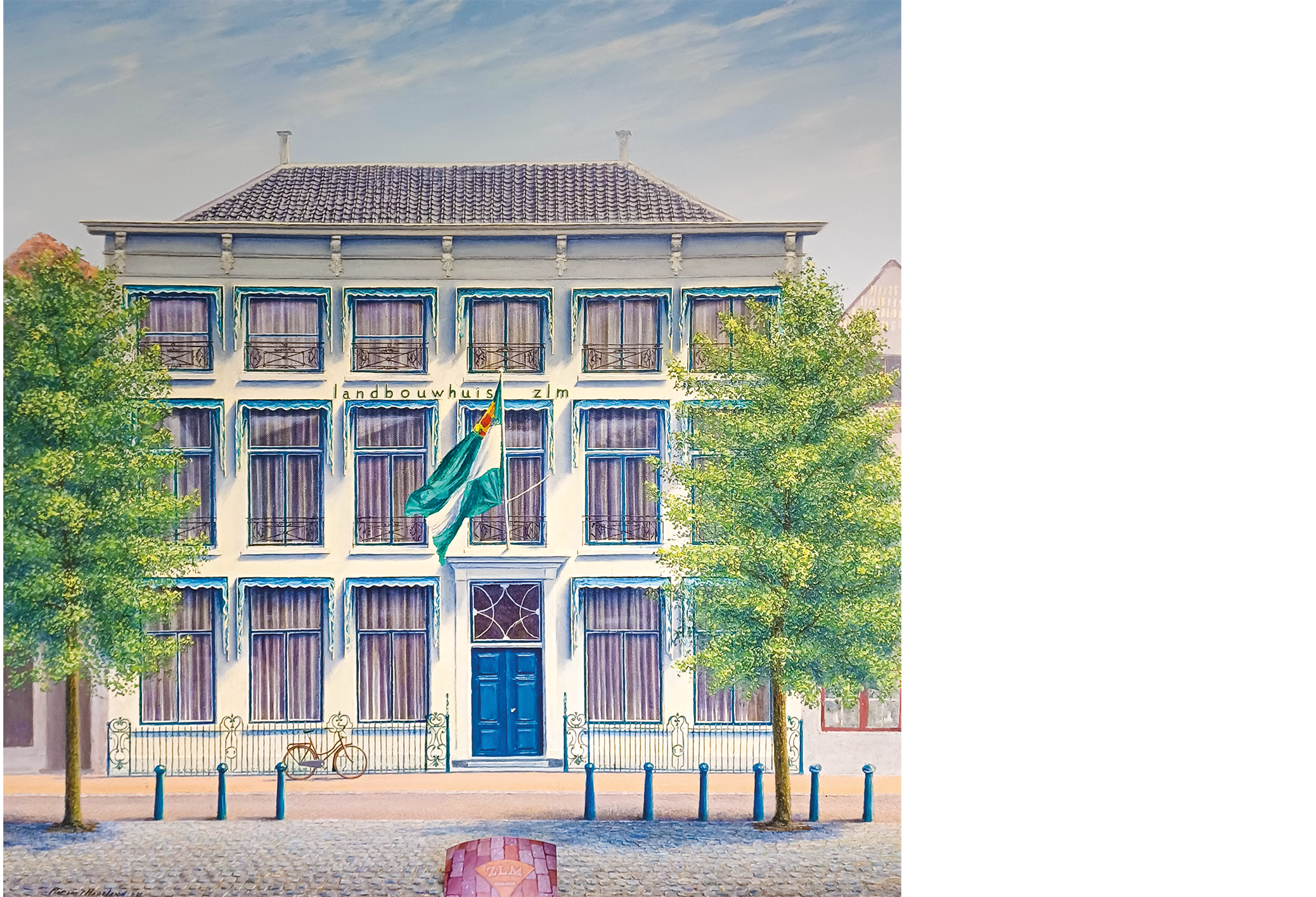 Oud ZLM kantoor markt Goes