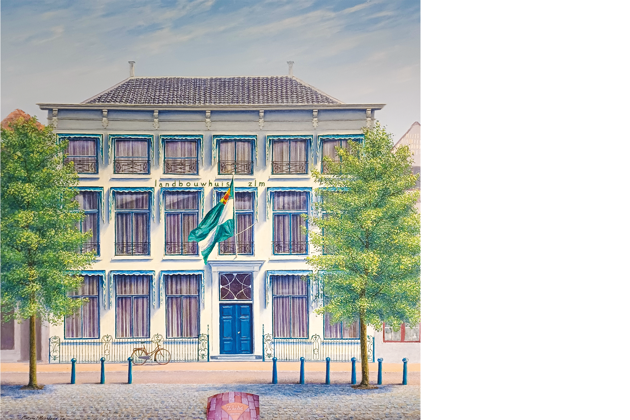 Oud ZLM kantoor markt Goes