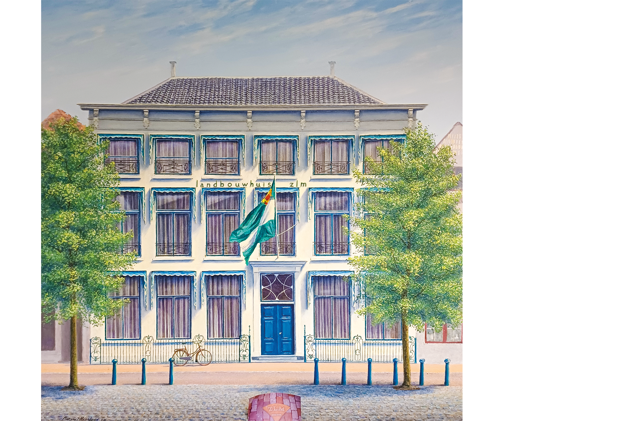 Oud ZLM kantoor markt Goes